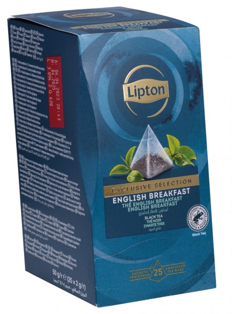 Herbata LIPTON, Piramidki, Exclusive Selection, English Breakfast, 25 ...